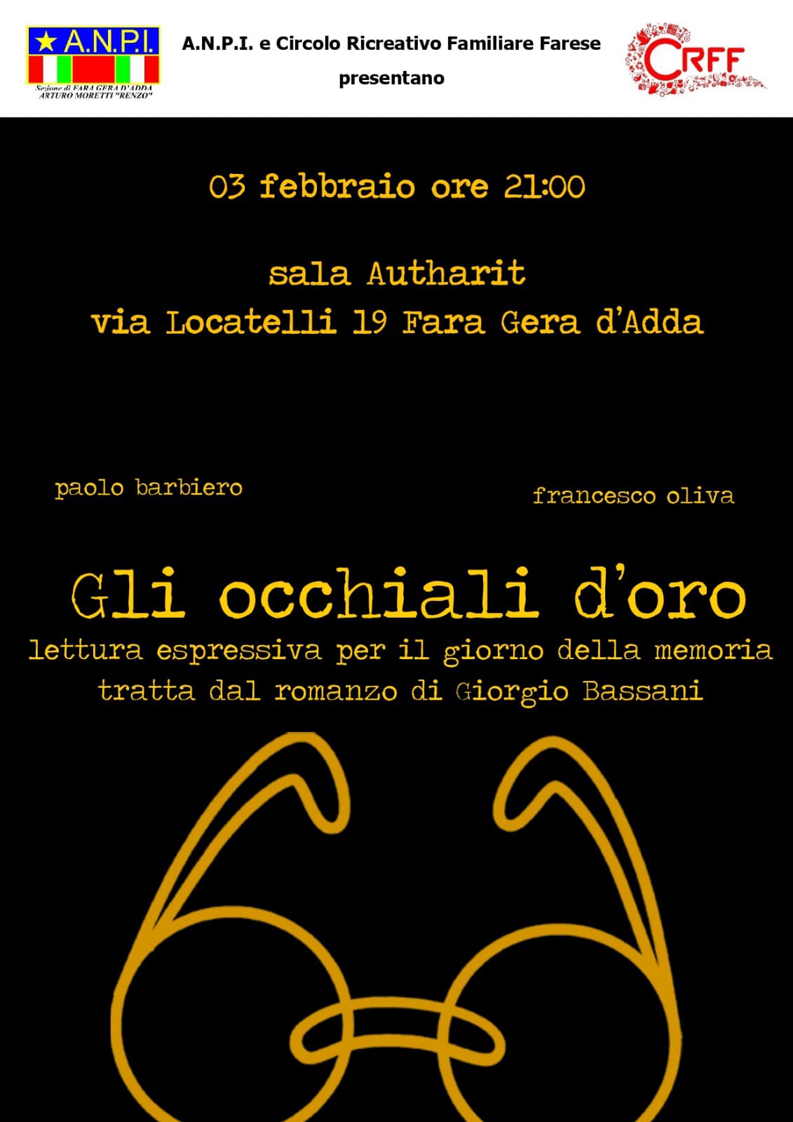 Gli occhiali d’oro