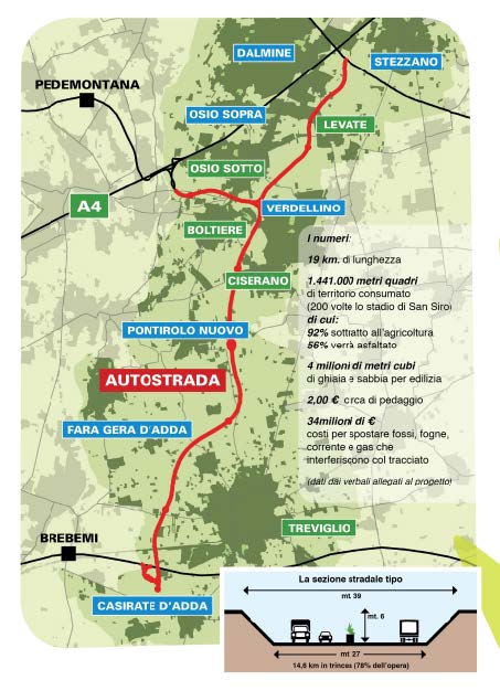 PETIZIONE POPOLARE per far luce sull’autostrada Treviglio-Dalmine